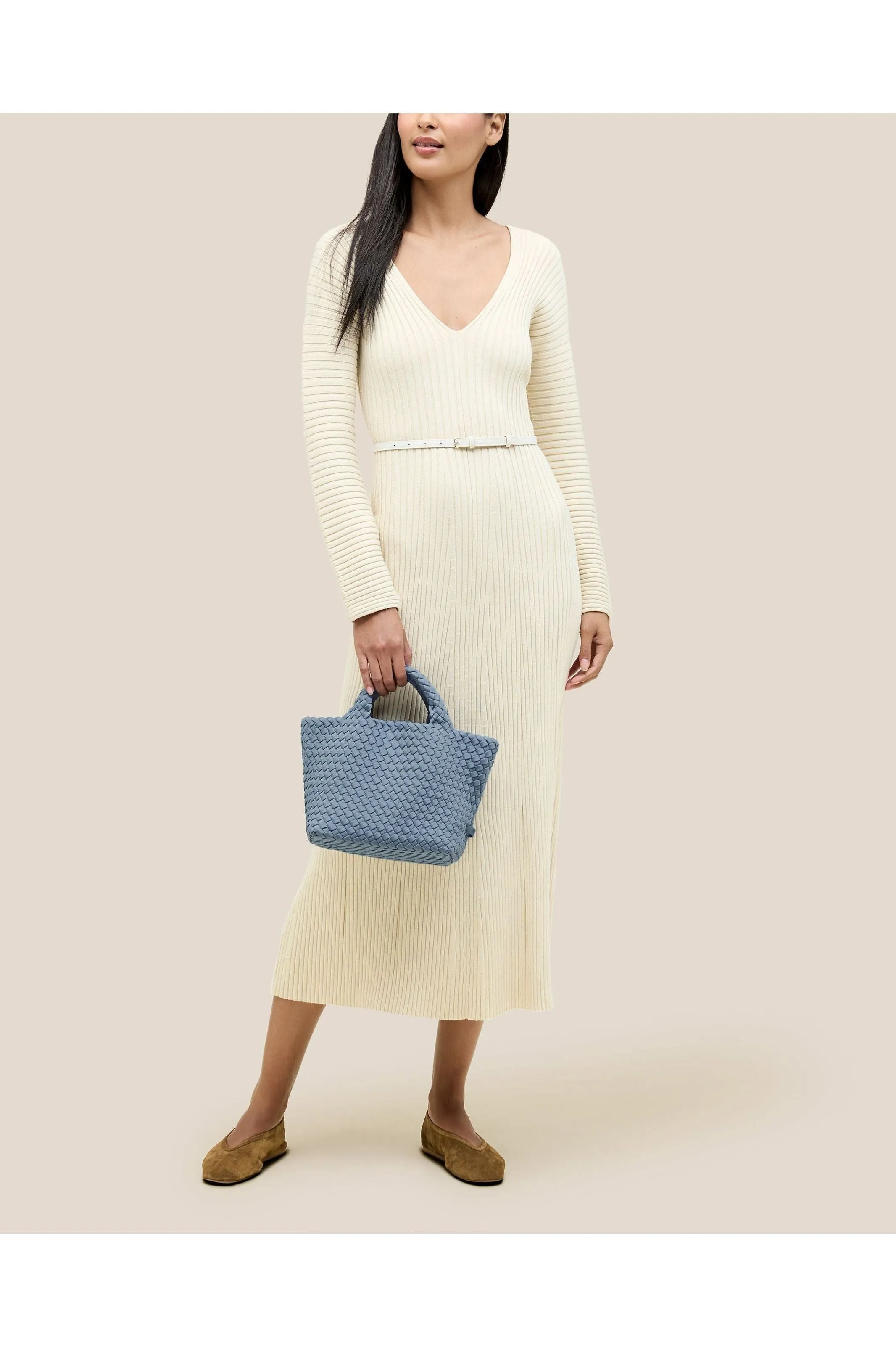 NAGHEDI St. Barth's Small Tote Solid SN0140 | Nova (Solid)