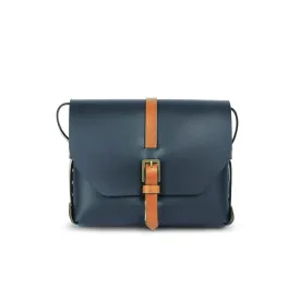 Nappa Dori Navy Blue Grenadier I Satchel