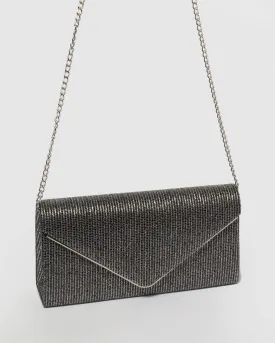 Pewter Sammie Clutch Bag