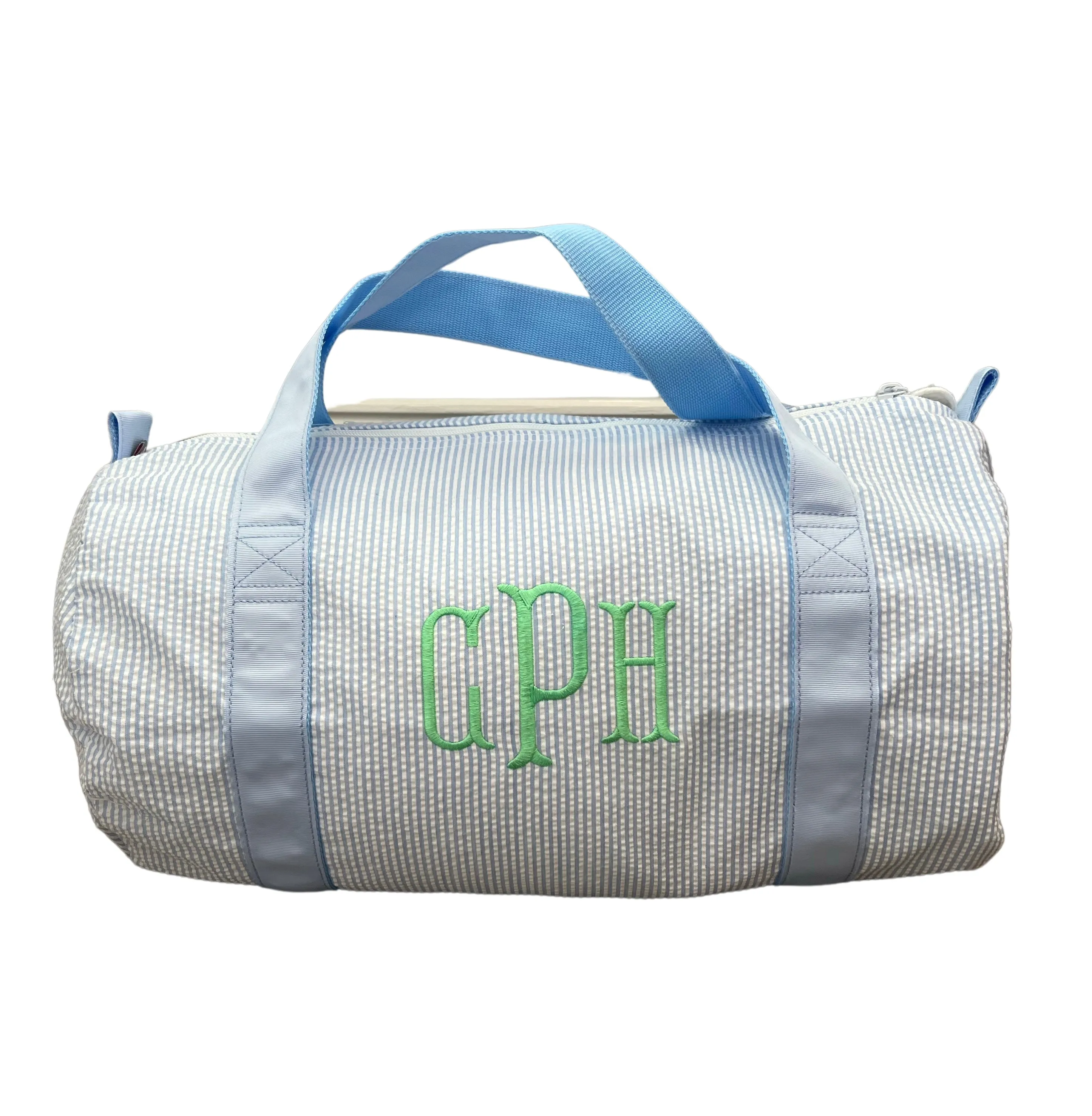 Seersucker Medium Duffel