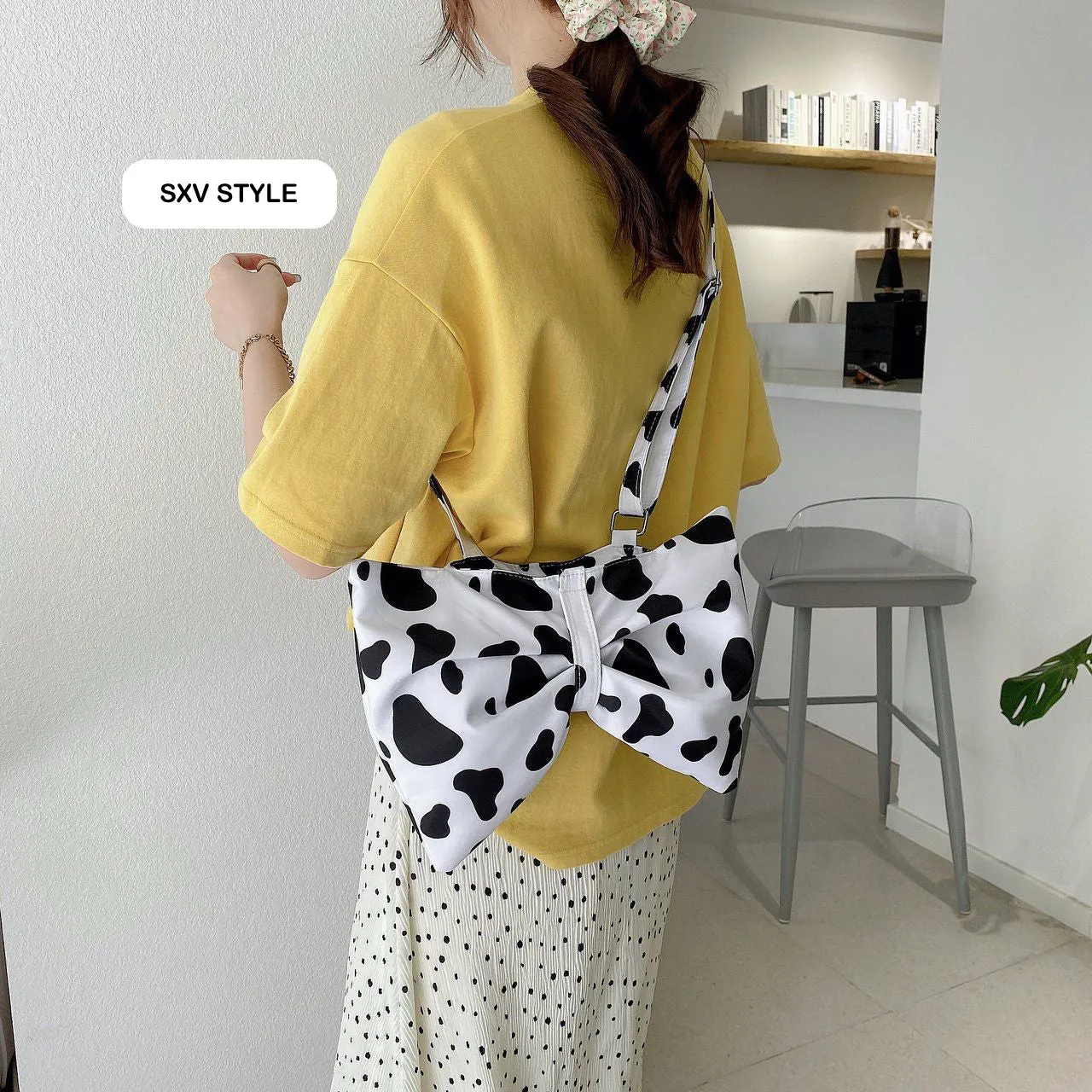 SXV cute mini bow bag
