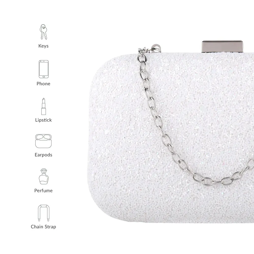 Texas Glitter Finish  Clutch