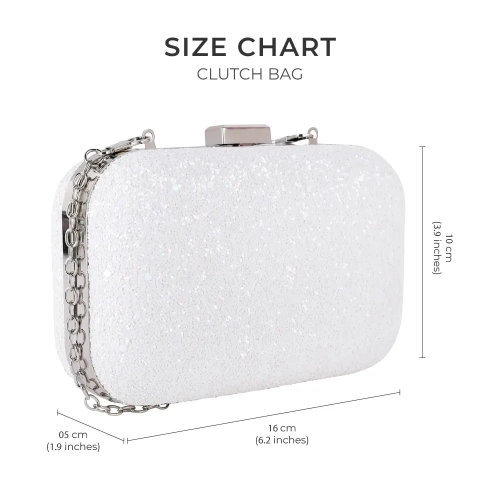Texas Glitter Finish  Clutch