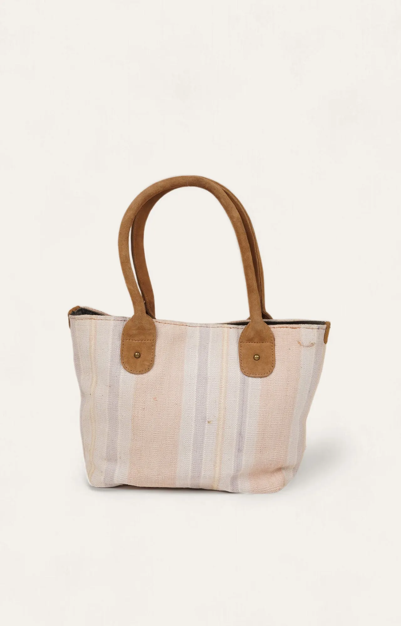 The Blush Weave Cotton Tote Bag