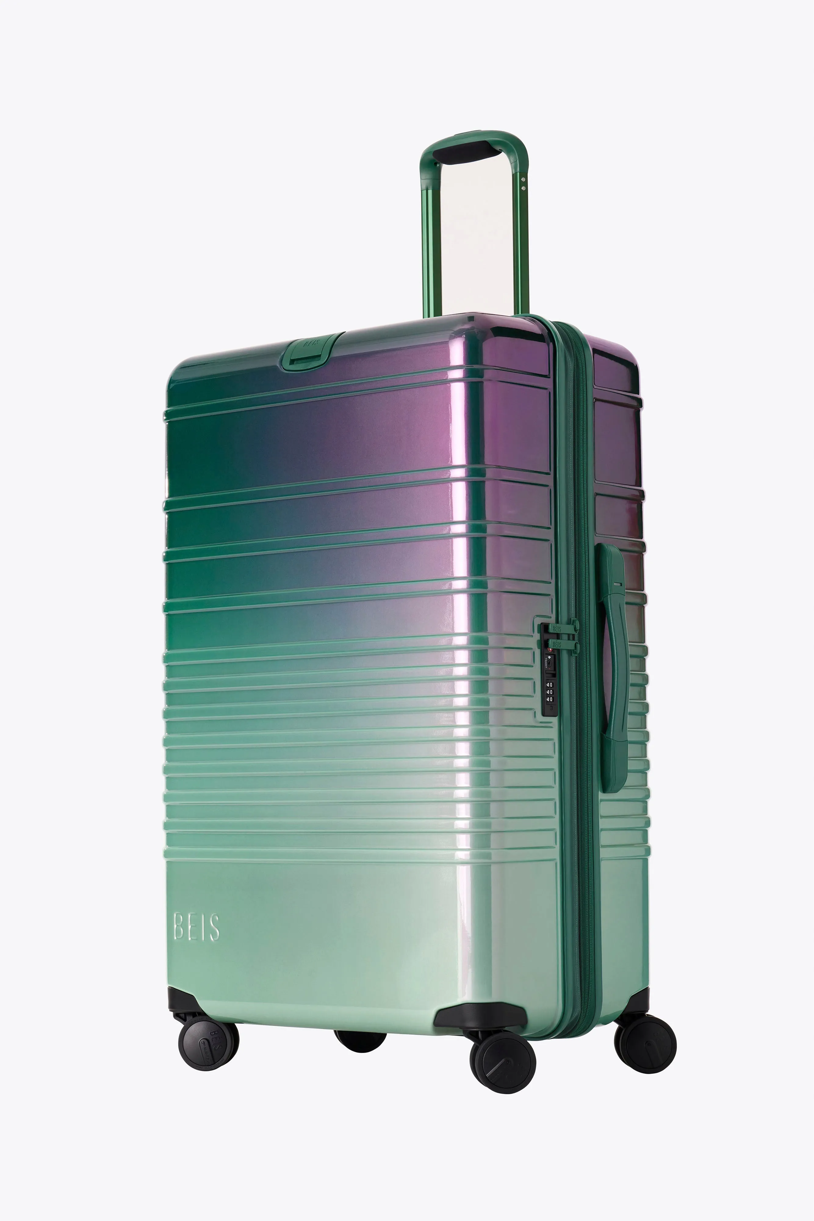 The Large Check-In Roller in Wicked Green