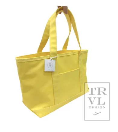TRVL Design Coated Canvas Totes (Multiple Sizes)